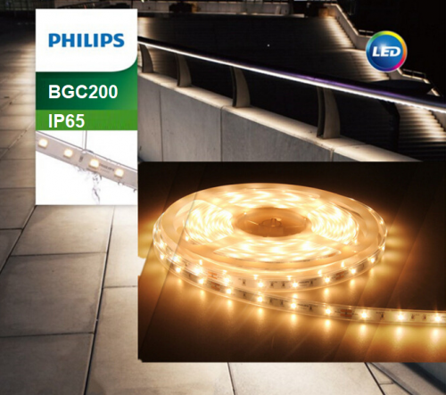 Đèn Led dây Philips chiếu sáng trang trí BGC200 300LM CW 6500K 4.2W/m 24V IP65 L5000 (chưa bao gồm driver nguồn)