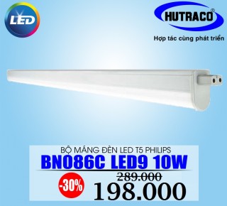Máng đèn Led T5 Philips 1m2 14W Essential SmartBright Slim Batten BN068C LED11/WW L1200