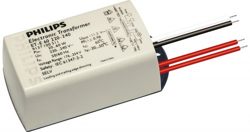 Biến áp điện tử đèn Led Philips ET-E 60 220-240V 50/60Hz