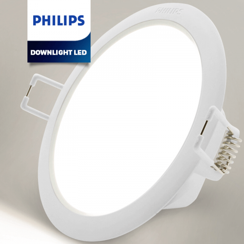Bộ đèn downlight âm trần LED Philips DN027B G2 LED15/NW 17W 220-240V D175 RD