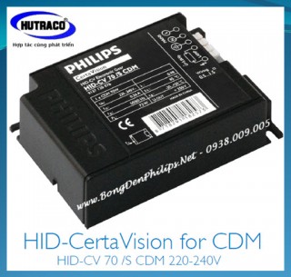 Ballast điện tử đèn cao áp Master CDM 70W Philips HID-CV70 S
