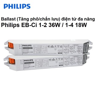Ballast (tăng phô/chấn lưu) điện tử bóng đèn huỳnh quang Philips EBi-C1-236 1-418