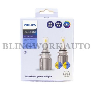 Bộ đèn pha xe hơi ô tô Philips LED HB4 Dual CCT 11006 UED X2 12V 2 cế độ màu ánh sáng 2500K-6500K