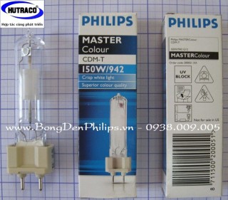 Bóng đèn cao áp Philips Master CDM-T 150W 830/942 G12