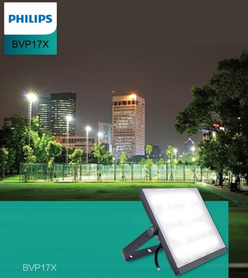 Đèn pha Led Philips Floodlight SmartBright BVP173 LED66/NW 70W WB GREY CE