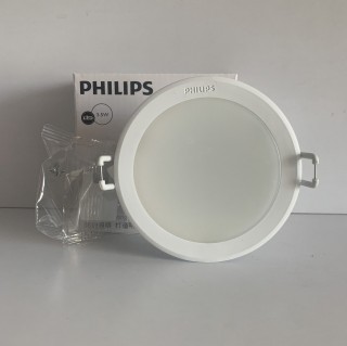 Mua 1 tặng 1 - Đèn Downlight âm trần Philips 59201 MESON 090 5.5W 40K WH recessed LED